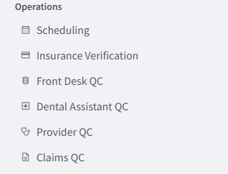 Operations Quality Control